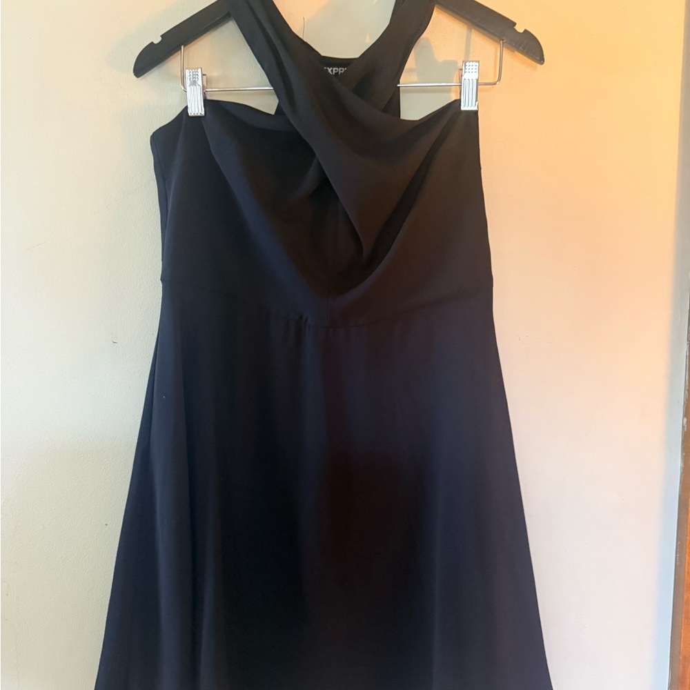 Express Black  A-Line Dress